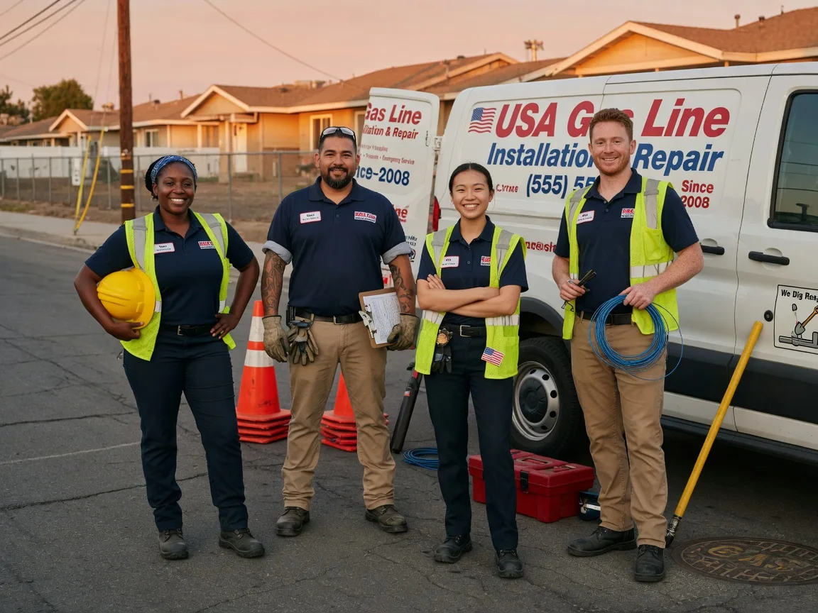 Gas Line Installation company in Mill Shoals, IL